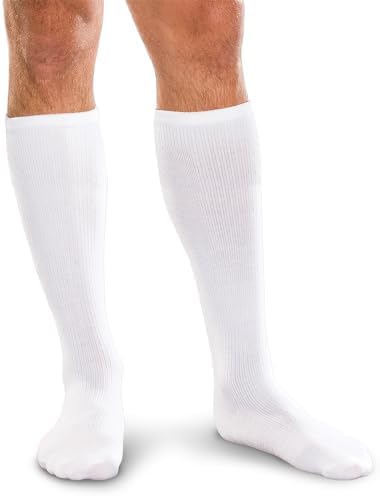 Core-Spun 20-30mmHg Moderate Graduated Compression Support Knee High Socks