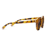 Peepers by PeeperSpecs Women's Beverly Shores Polarized Sunglasses Round, Tokyo Tortoise, No Correction