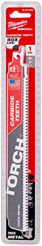 MILWAUKEE ELEC Tool 48-00-5202 9" 7TPI Torch Sawzall Reciprocating Saw Blade