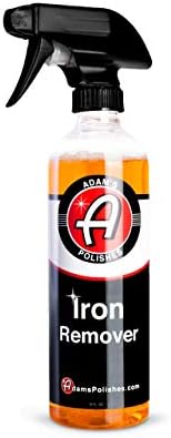 Adam's Iron Remover (16oz) - Iron Out Fallout & Stop Rust Remover Spray for Car Detailing Removes Iron Particles in Auto Paint, Wheels, Motorcycle, RV & Boat - Use Before Clay Bar, Wax or Car Wash