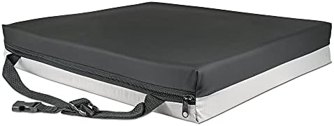 McKesson Seat Cushion for Wheelchairs and Office Chair, Foam/Gel, 18 in x 16 in x 3 in, 1 Count