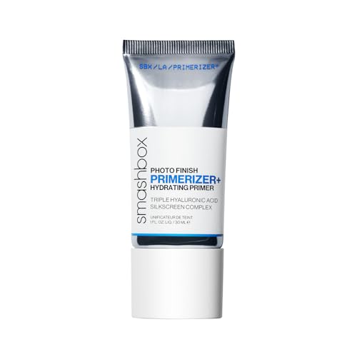 Smashbox Photo Finish Primerizer+ Hydrating Primer|Hyaluronic Acid, Long Lasting, Dewy, Vegan + Cruelty Free