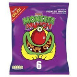 WALKERS Monster Munch Pickled Onion 6Pk x 4