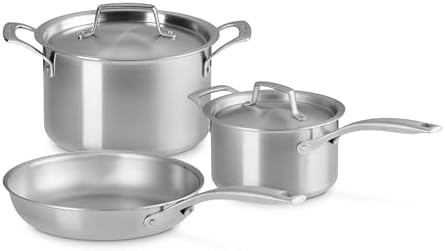 Le Creuset Stainless Steel Essential 5-Piece Set