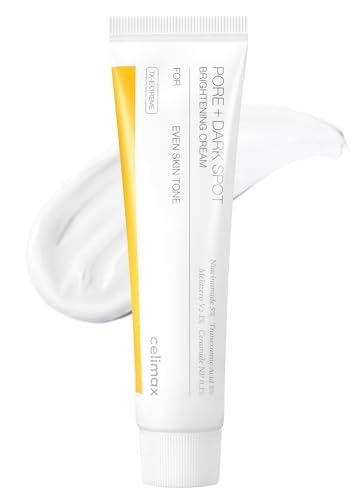 celimax Pore+Dark Spot Brightening Cream | with Niacinamide, Tranexamic Acid, TXA Cream, Pore Minimizer, Non-Irritating, Hydrating, For Sensitive Skin, Daily Use Cream, 35ml