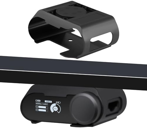 Under Desk Mount Holder for SteelSeries Arctis Nova Pro Wireless Base Station–Arctis Pro Wireless NOVA Mount Secretlab Magnus Version,Headphone Hanger Stand for Steelseries Arctis Nova Pro （Black）