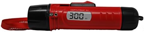 Hawkeye DT1H Handheld Depth Finder with Temperature, 300 Feet