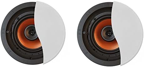 Klipsch High-Performance CDT-3650-C II in-Ceiling Loudspeaker Two-Pack for Custom Installation