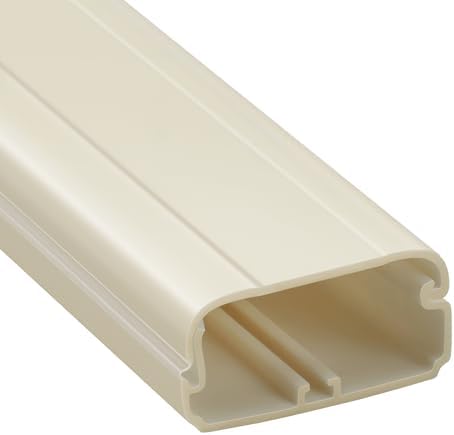 TV Cord Hider - 39in(3xL13in) Cord Covers for Wall Mounted TV Cable Hider Wall Kit | Wire Hiders for TV on Wall, Wire Covers for Cords, Cord Concealer Hide Cords, 1.5" W*0.75" H, Beige