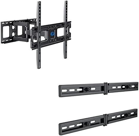 Pipishell TV Wall Mount Full Motion TV Mount Bracket Articulating Swivel Extension Tilting Leveling. Pipishell Universal TV Wall Plate Extension Bracket Extended tv Wall Mount to fit 16-24 inch Studs.