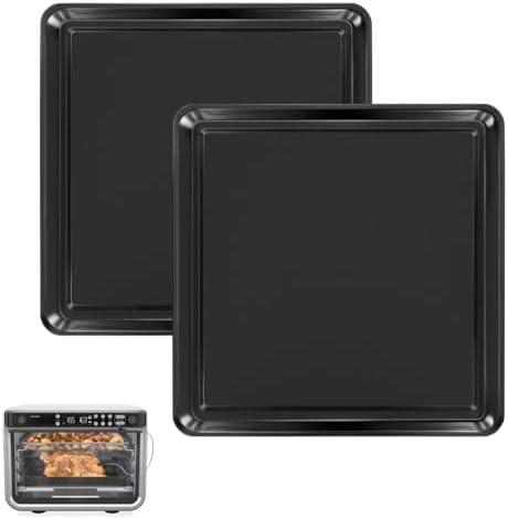 11 Inch Baking Sheet, Baking Pan for Ninja DCT451 DCT401 DT251 DT201 DT200 SP351 SP300 SP301 SP201 Air Fryer Oven, Cookie Sheets for Baking, Baking Tray for Ninja Foodi Air Fryer Accessories