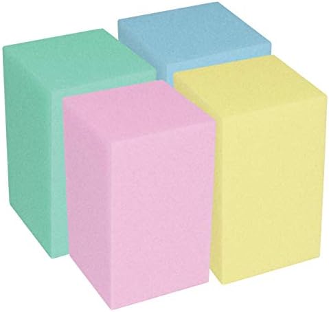 Rehabilitation Advantage Foam Block Hand Exercisers, Variety Set, 16 Count