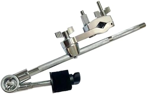 Cymbal Stand Holder Clamp, Drum Cymbal Arm Cymbal Stand Extension Arm, 33cm Mount Cymbal Clip Drum Stand Clamp Cymbal Boom Arm with Clamp Holder Bracket, Percussion Instrument Accessories