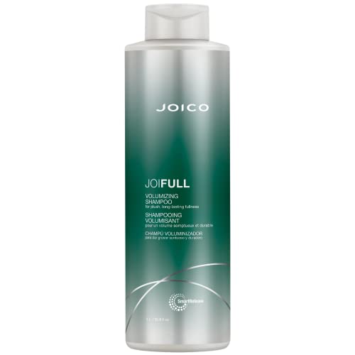 Joico JoiFULL Volumizing Shampoo | For Fine, Thin Hair | Add Instant Body | Long-Lasting Fullness | For Thicker Bouncier Hair | Boost Shine | With Lotus Flower & Bamboo Extract
