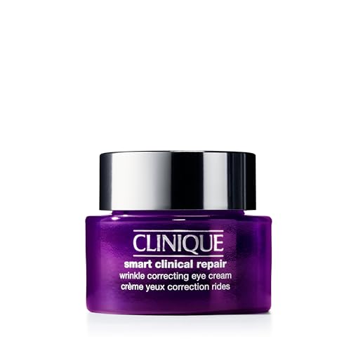 Clinique Smart Clinical Repair Wrinkle Correcting Eye Cream With Hyaluronic Acid + Peptides | Anti-Aging, Hydrating + Depuffing