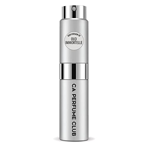 CA Perfume Club Impression of Byrd Oud Immortelle For Women & Men Replica Version Fragrance Dupes Concentrated Long Lasting Eau de Parfum Spray Refillable Atomizer Bottle 0.27 Fl Oz-X1