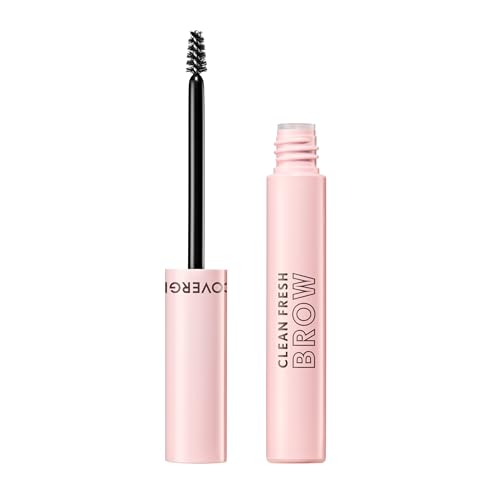 CoverGirl Clean Fresh Brow, 400 Soft Brown, Eyebrow Gel, Long-Lasting, Vegan Formula, Natural Looking, Easy to Apply, Doesn't Smudge, 0.18oz
