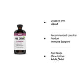 Norm's Farms American Elderberry Extract - Pure Concentrate for Immune Support Made with Berries - Vegan, Gluten Free, Non-GMO - 8 Oz. Bottle