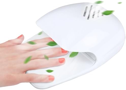 Nail Fan Dryer for Regular Polish, Portable Nail Dryer for Kids, Perfect Addition to Girls Manicure Kit, Fast Dry Fingernail Polish Air Drying Machine for Home and Travel Use
