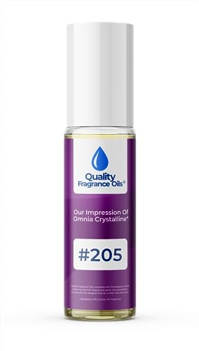 Quality Fragrance Oils' Impression #205, Inspired by Omnia Crystalline (10ml Roll On)