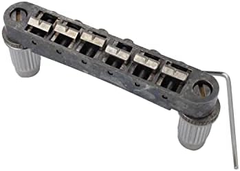 Guyker Guitar Saddle Bridge - Tune-O-Matic Bridges with Studs Replacement for LP EPI 6 String Electric Guitar (GM003, Relic)