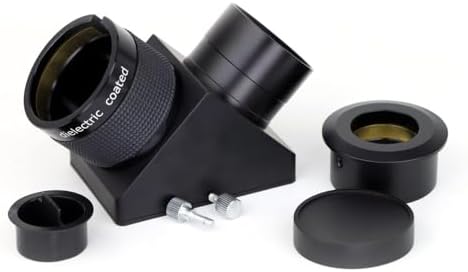 2" Zenith Diagonal Dielectric Mirror for Refractor Astronomical Telescope 99% Reflection Accessories 90 Degree