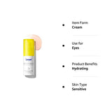 Supergoop! Bright-Eyed 100% Mineral Eye Cream, 0.5 fl oz - SPF 40 PA+++ Hydrating & Illuminating Mineral Sunscreen - Under Eye Cream for Dark Circles & Puffiness - Revives Tired Eyes