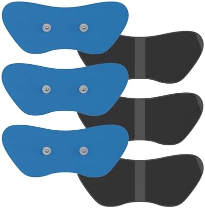 Soterix PainX TENS Unit Electrode Gel Pad Refills - 1 Pack of 6 Pads (Small) - Muscle Stimulator Relaxer Wireless Pads for Relief on Knee, Back, Neck