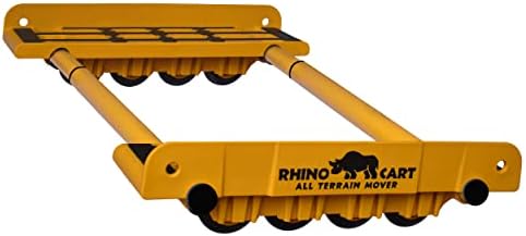 Rhino Cart All Terrain Mover - All Terrain Moving Dolly for Heavy Appliance, Furniture, and Building Material Handling with 2,000lb Load Rating