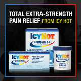 ICY HOT Original Topical Pain Reliever Cream and Numbing Muscle Rub for Joint Pain Relief, 10% Menthol and 30% Methyl Salicylate, 3oz
