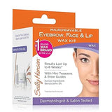 Sally Hansen Eyebrow, Face & Lip Wax Kit, Pack Of 1