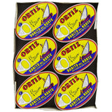 ORTIZ Bonito Del Norte Tuna In Olive OIl 3.95 oz Oval Tin (Spain) 12 pack