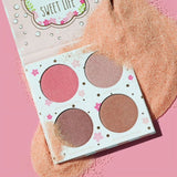 BEAUTY BAKERIE Cotton Candy Champagne Blushlighter Palette - Full Size