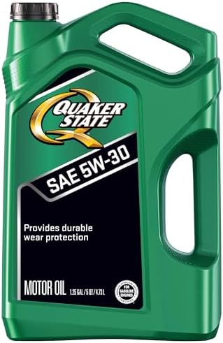 Quaker State Motor Oil, 5W-30, 5 Quart