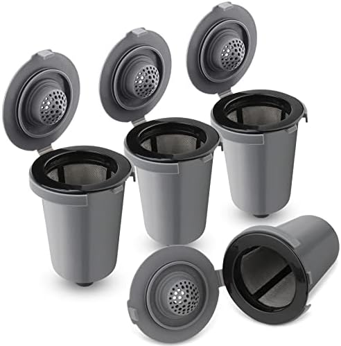 Reusable Filter Cup for Cuisinart, Gray (4 Pack)