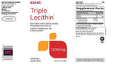 GNC Triple Lecithin - 240 Softgels (240 Servings)