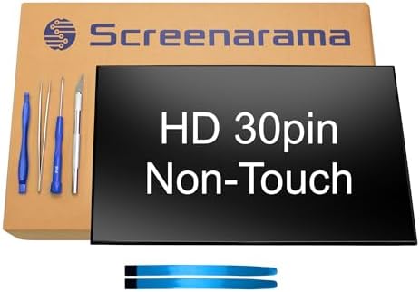 SCREENARAMA New Screen Replacement for HP Probook 650 G8 (HD 30pin Non-Touch) LCD LED Display with Tools and Tape