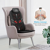 COMFIER Back Massager for Back Pain Relief,APP Control, Shiatsu Massage Chair Pad,Electric Chair Massagers with Heat,Seat Cushion for Office,Home,Ideal Gifts for Mom,Dad,Him,Her