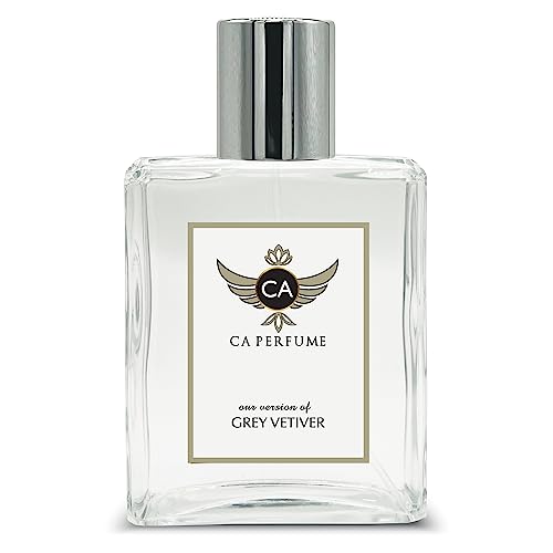 CA Perfume Impression of Tom F Grey Vetiver For Men Replica Fragrance Dupes Eau de Parfum Spray Bottle 3.4 Fl Oz/100ml-X1