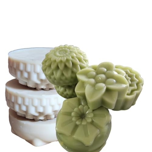 Bison Tallow Shampoo Bar | Beef Tallow & Goat milk Shampoo conditioner bars Set- Handmade with rosemary, mint Fenugreek, Moringa- Zero Waste Damaged Hair, Thinning Hair All Natural -Sulfate free Solid natural Shampoo Bars