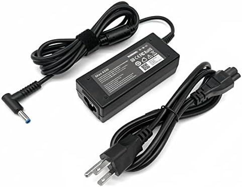 45W 19.5V 2.31A for HP Laptop Charger Blue Tip, HP Pavilion x360 11 13 15, Zbook 14u G4 G5 15u 15 G3, 15-f111dx 15-f211wm 15-f233wm 15-f278nr 15-r052nr 15-r132wm with Power Cord