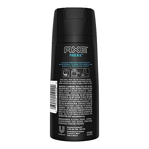 AXE Body Spray for Men - Phoenix - 4 oz - 2 pk
