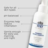 EltaMD Foaming Facial Cleanser, Foaming Face Wash for Oily Skin, Gently Cleanses and Helps Remove Oil and Dead Skin Cells, Daily Face Wash for Morning and Night Use, For All Skin Types, 3.38 Fl Oz