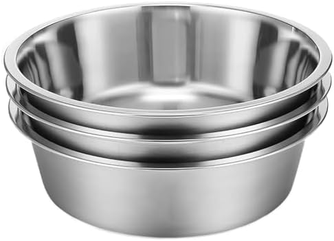 Stainless Steel Cat Food Bowl for 3 Bowls Risable Cat Bowl, 4.7-Inch Replaceable Cat Bowls, 3 Pack （Only fit 4.7 inch 3 cat Bowls）