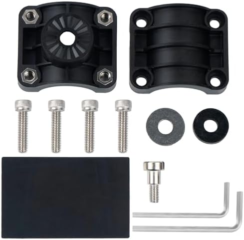 0 Degree Livescope LVS32 Transducer Pole Mount Kit for Panoptix LVS32 Transducer, Trolling Motor Shaft Mount for Panoptix LiveScope System/Ice Fishing Bundle 010-12676-15 0101267615