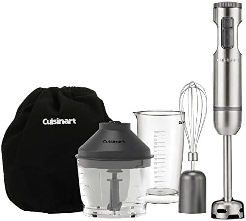 Cuisinart Immersion Hand Blender with Storage Bag (Renewed)