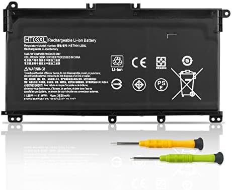 HT03XL Battery Replacement for HP Pavilion 14-CE 14-CF 14-CK 14-CM 14-DF 14-DH 14-DQ 14Q-CY 14S-CF 14S-DQ 14-FQ 15-CS 15-CW 15-DA 15-DW 14-ce0xxx 14-cf0xxx 14-cm0xxx 14-dh0xxx 14-dk0xxx 14-dq0xxx