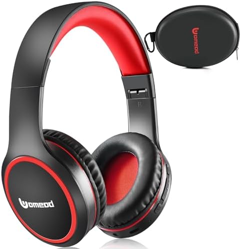 Bluetooth Headphones Over Ear, 70H Playtime and 3 EQ Music Modes Wireless Headphones with Microphone, HiFi Stereo Foldable Lightweight Headset, Deep Bass for Home Office Cellphone PC