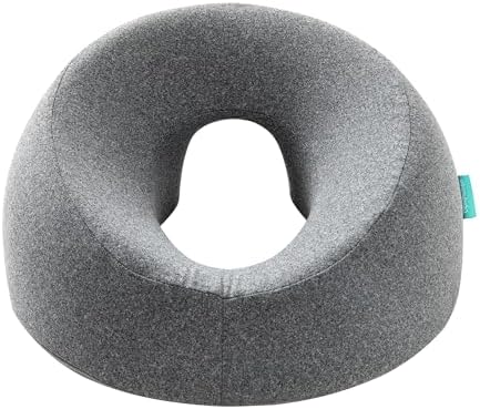 Comfortable Washable Cover Breathe Easy Face Down Pillow - Premium Adjustable Face Cradle Pillow Superior Comfort. Best for Prone Face-Down Resting,Home Massage Headrest