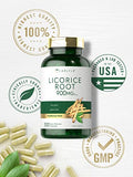 Carlyle Licorice Root Capsules 900mg | 300 Count | Root Extract Supplement | Non-GMO, Gluten Free